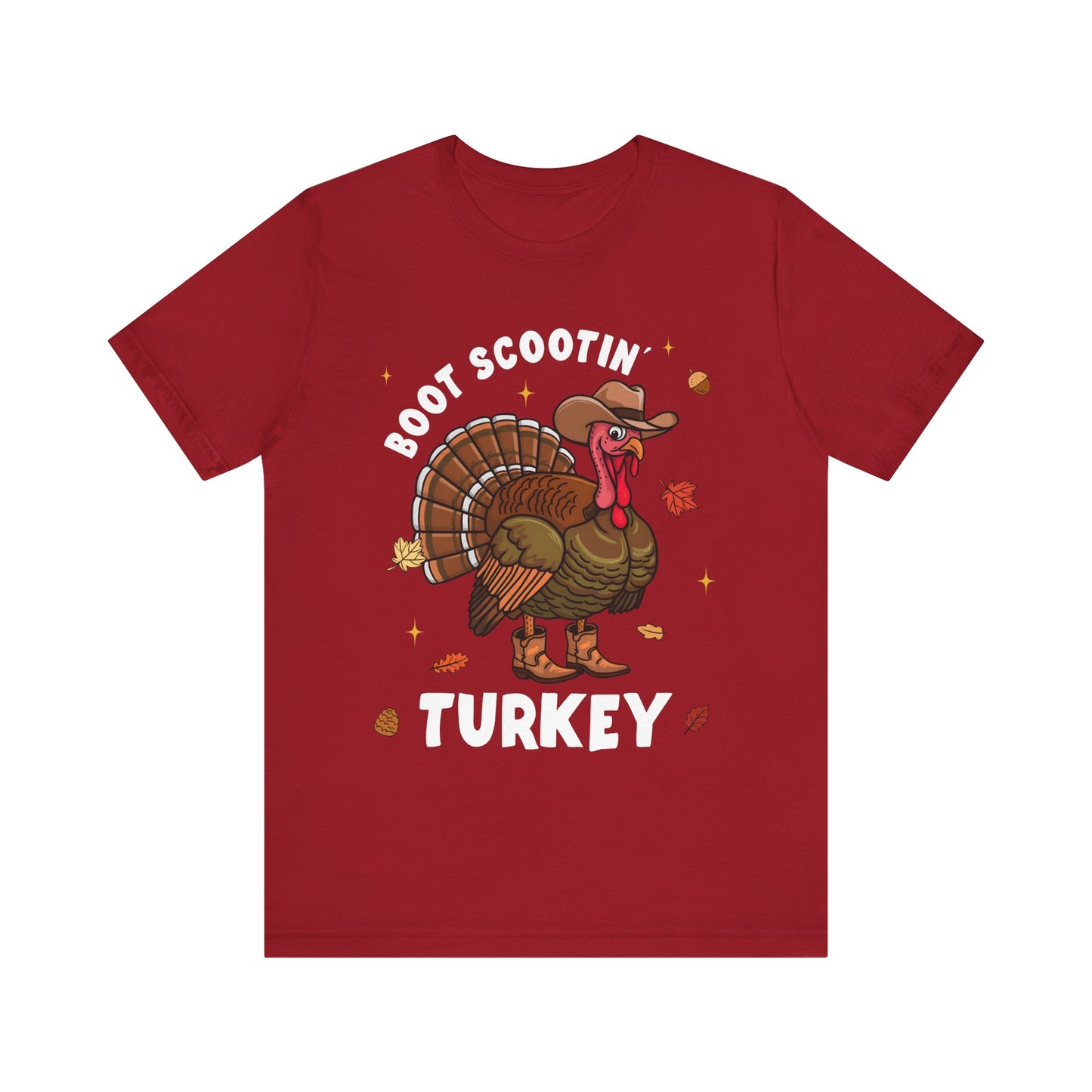 Thanksgiving Cowboy Turkey Shirt – Boot Scootin’ Western Rodeo Tee