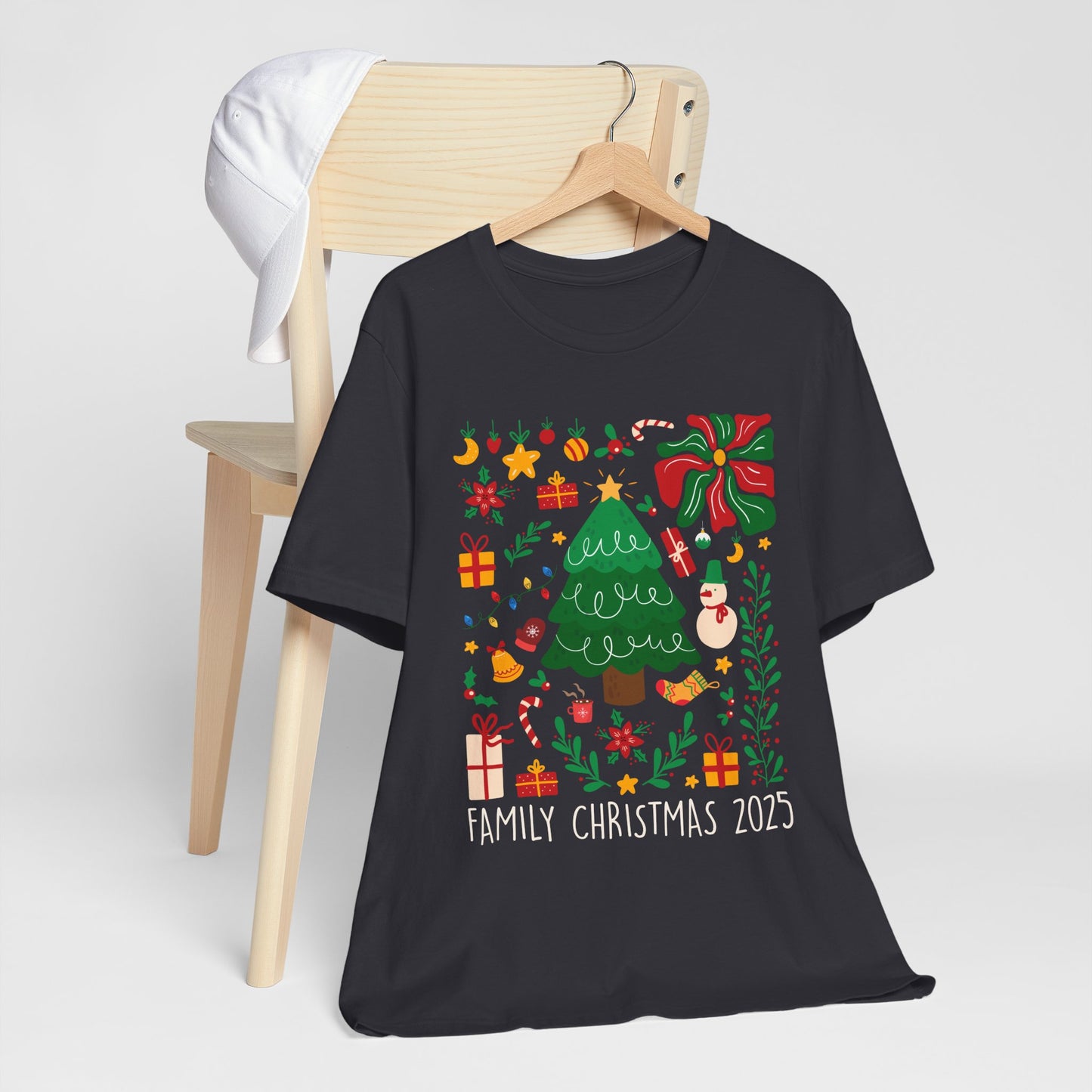 Family Christmas 2025 Shirt – Vintage Boho Holiday Family Group Shirt