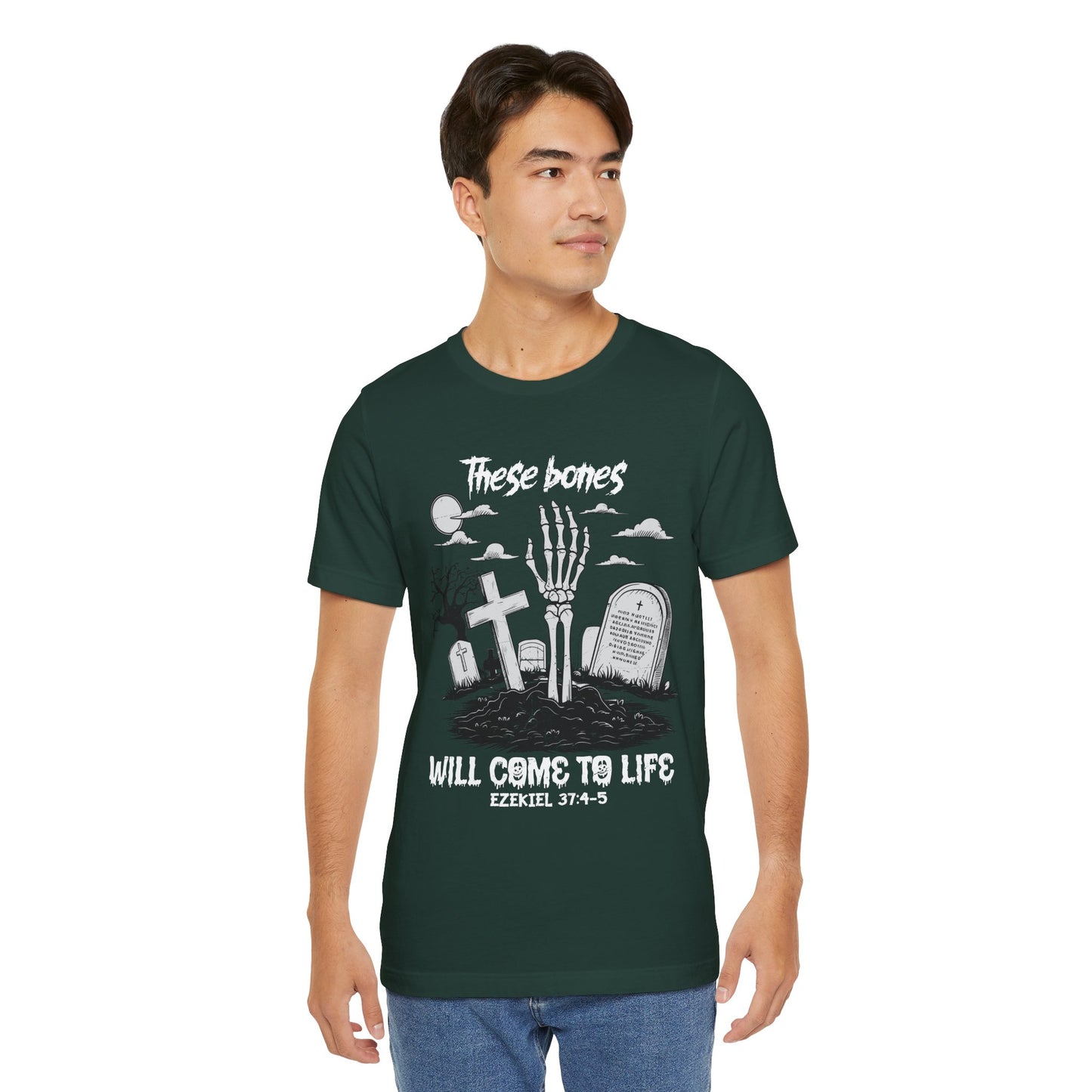 These Bones Will Come to Life Shirt – Christian Skeleton Halloween Tee