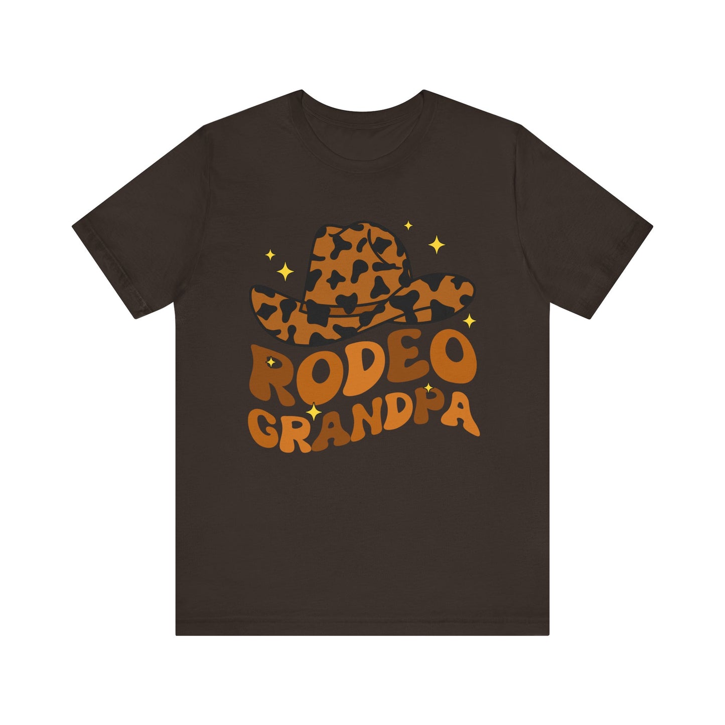 Western Rodeo Grandpa Shirt – Country Cowboy Birthday Matching Family Tee