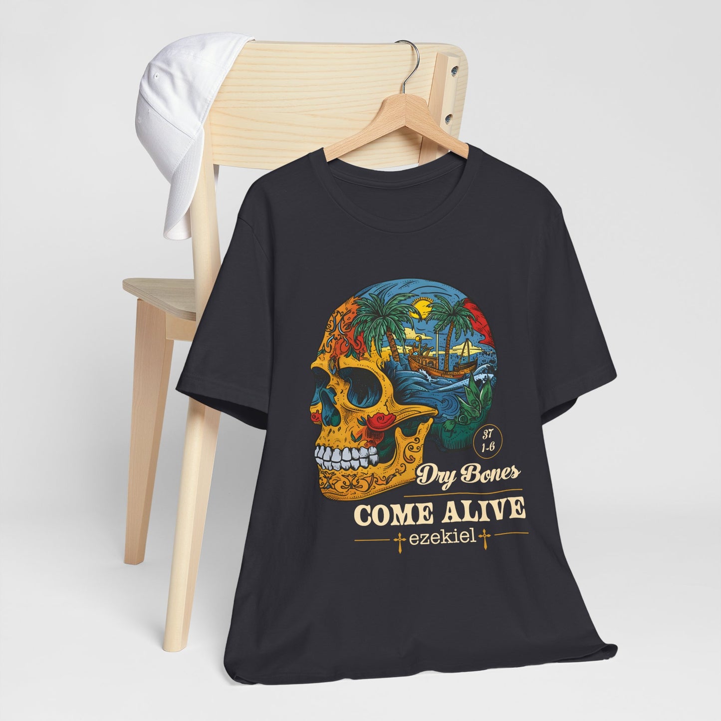 Dry Bones Come Alive Shirt – Christian Skull Ezekiel 37 Faith Graphic Tee