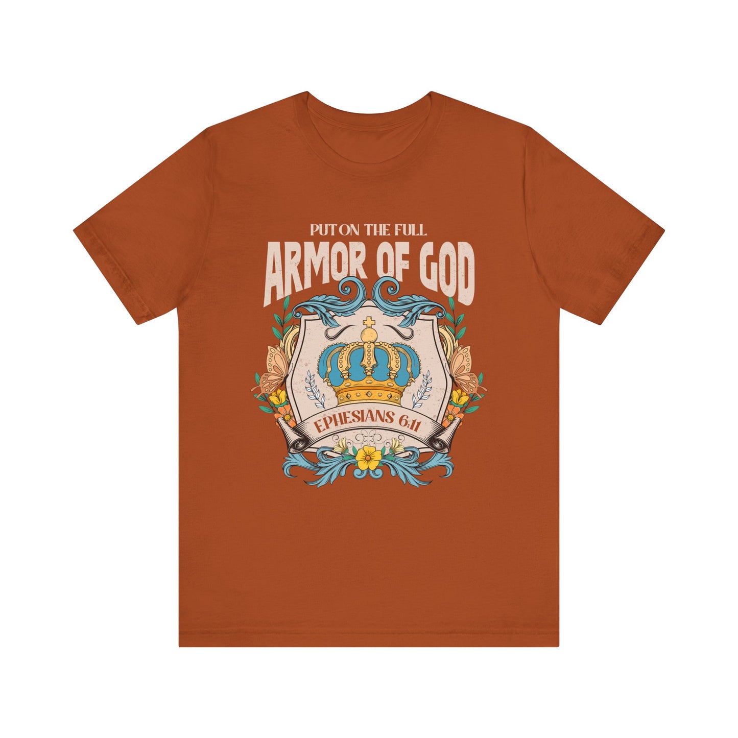 Armor of God Shirt – Christian Ephesians 6:11 Spiritual Warfare Faith Tee