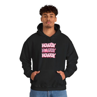 Disco Howdy Cowgirl Hoodie – Pink Leopard Western Rodeo Country Pullover