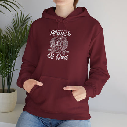 Put On The Full Armor Of God Jesus Christ Faith King Men Hoodie