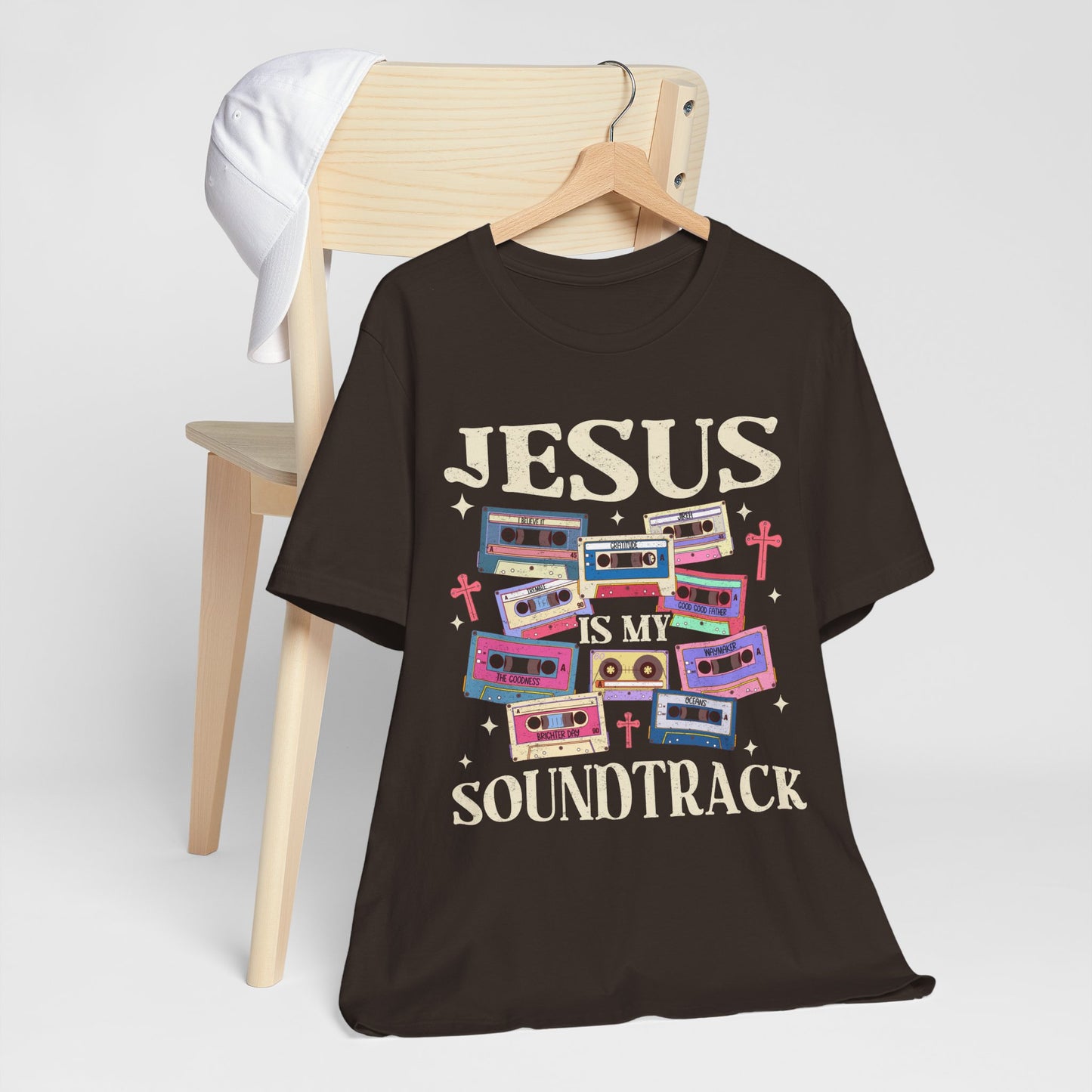 Jesus Is My Soundtrack Shirt – Christian Worship Music Faith Tee for Believers