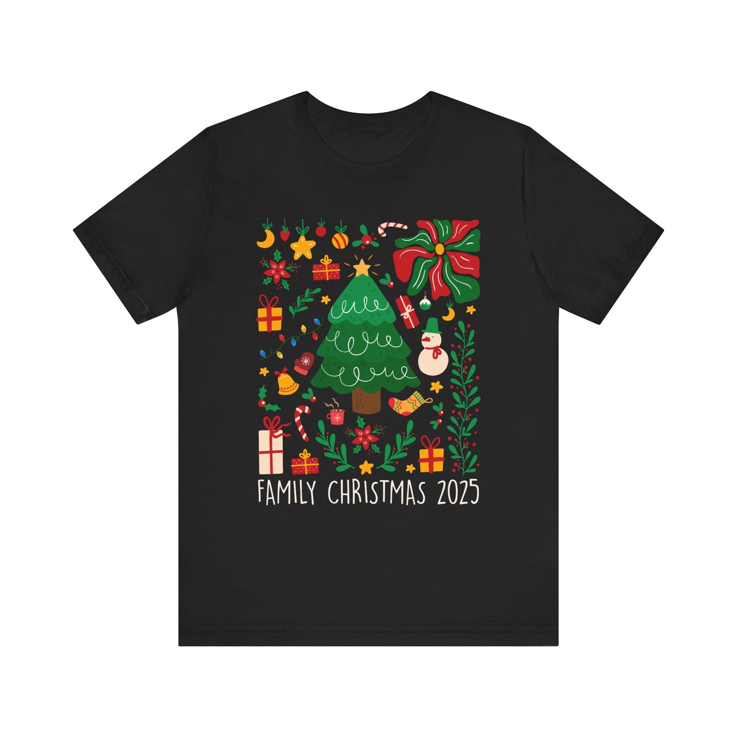 Family Christmas 2025 Shirt – Vintage Boho Holiday Family Group Shirt