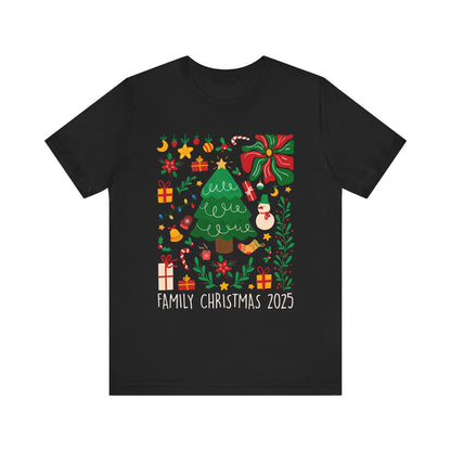 Family Christmas 2025 Shirt – Vintage Boho Holiday Family Group Shirt