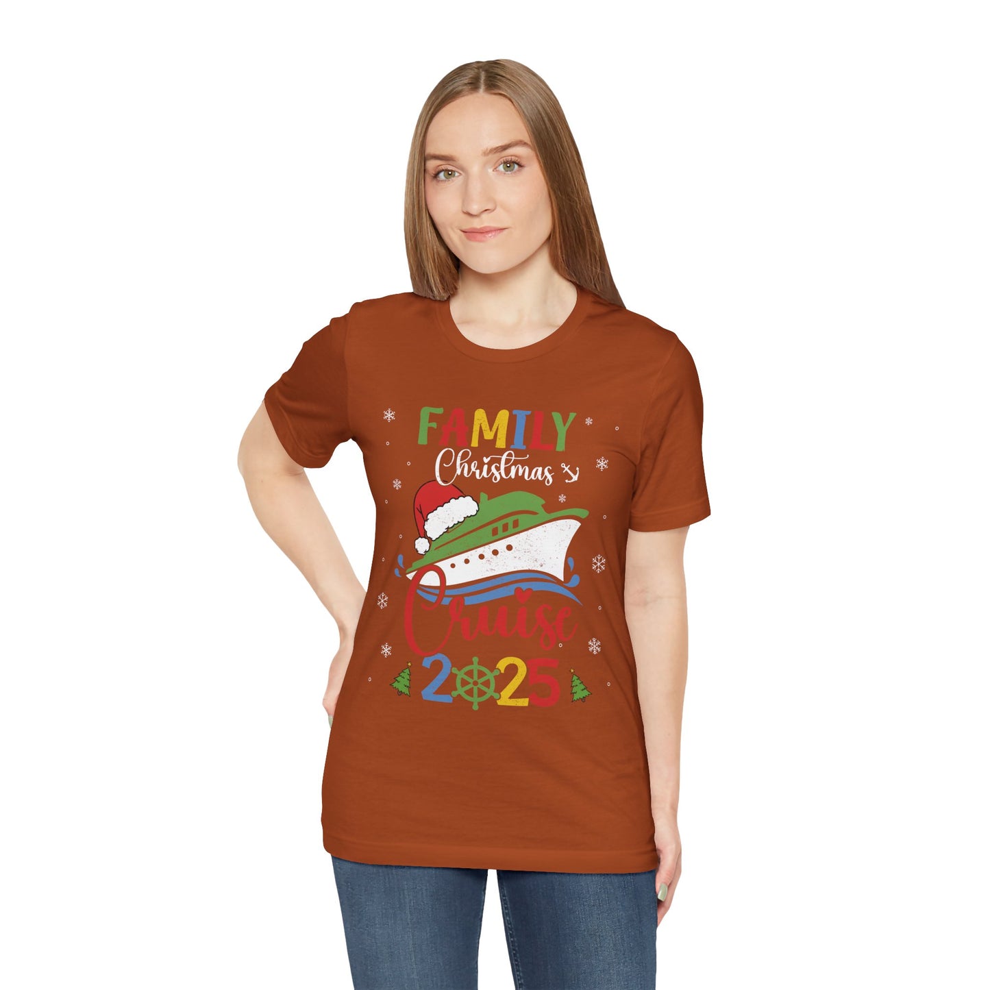 Family Christmas Cruise 2025 Shirt – Matching Cruisemas Family Vacation Tee, Holiday Boat Trip Outfit
