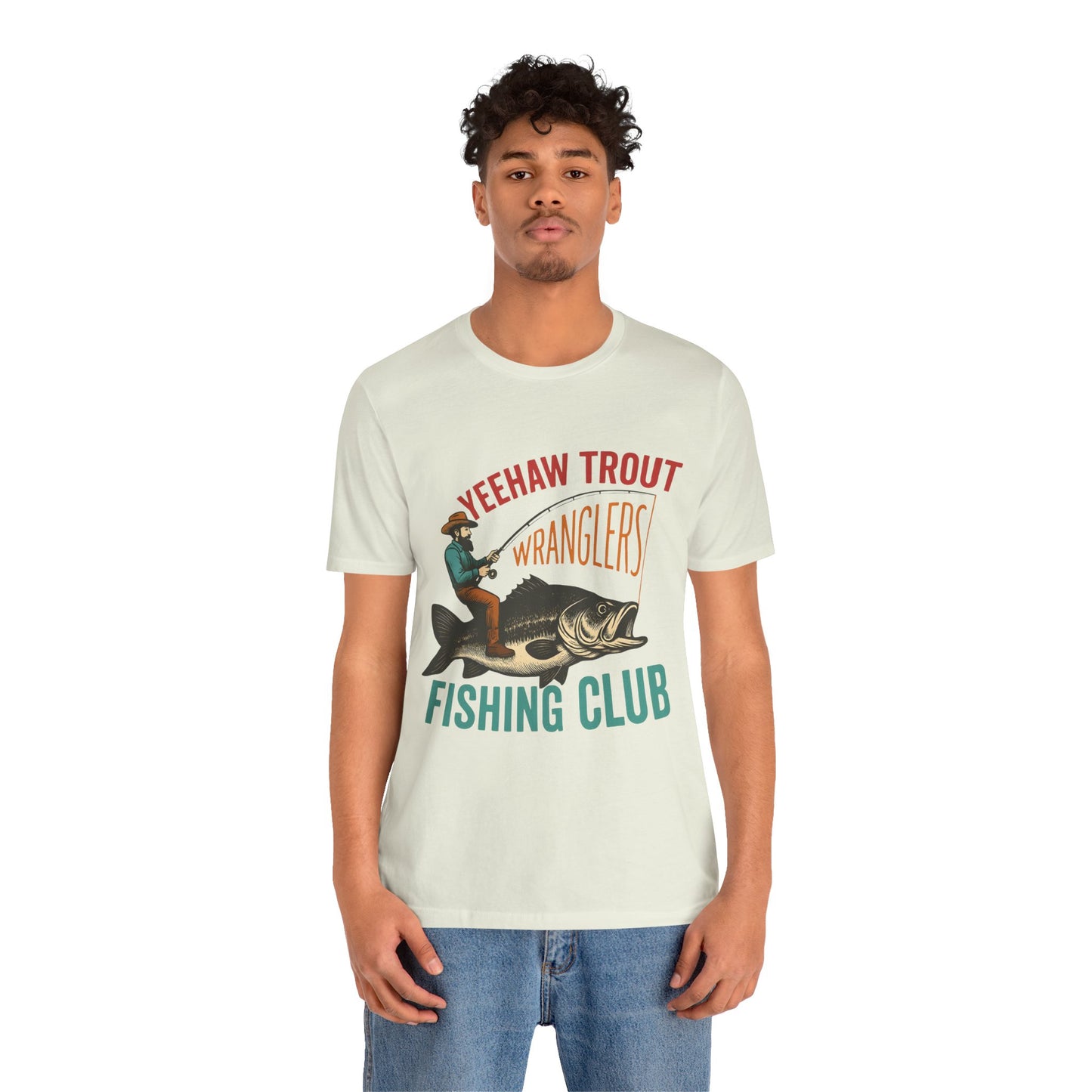 Yeehaw Trout Wranglers Shirt – Funny Cowboy Fishing Club Western Tee