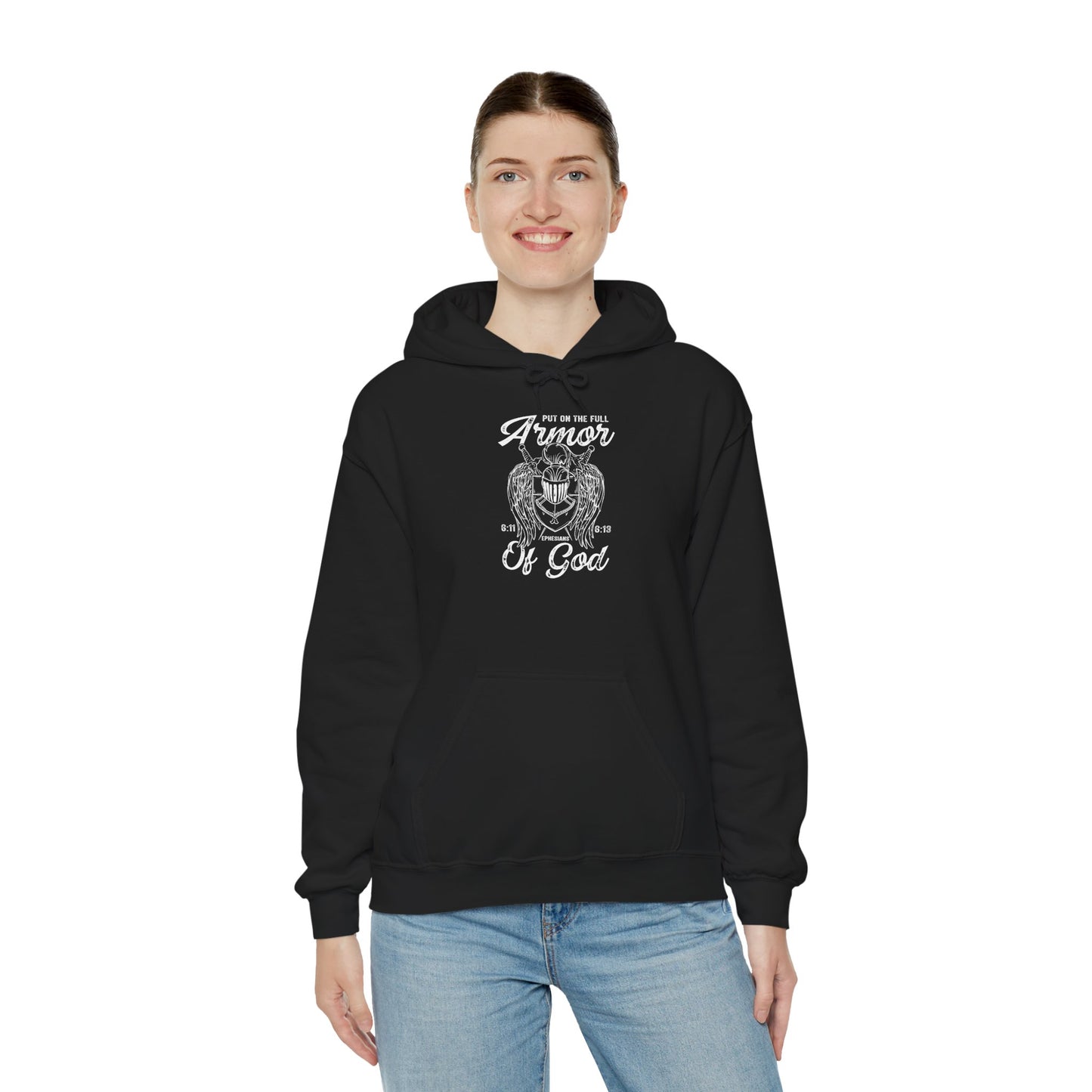Put On The Full Armor Of God Jesus Christ Faith King Men Hoodie