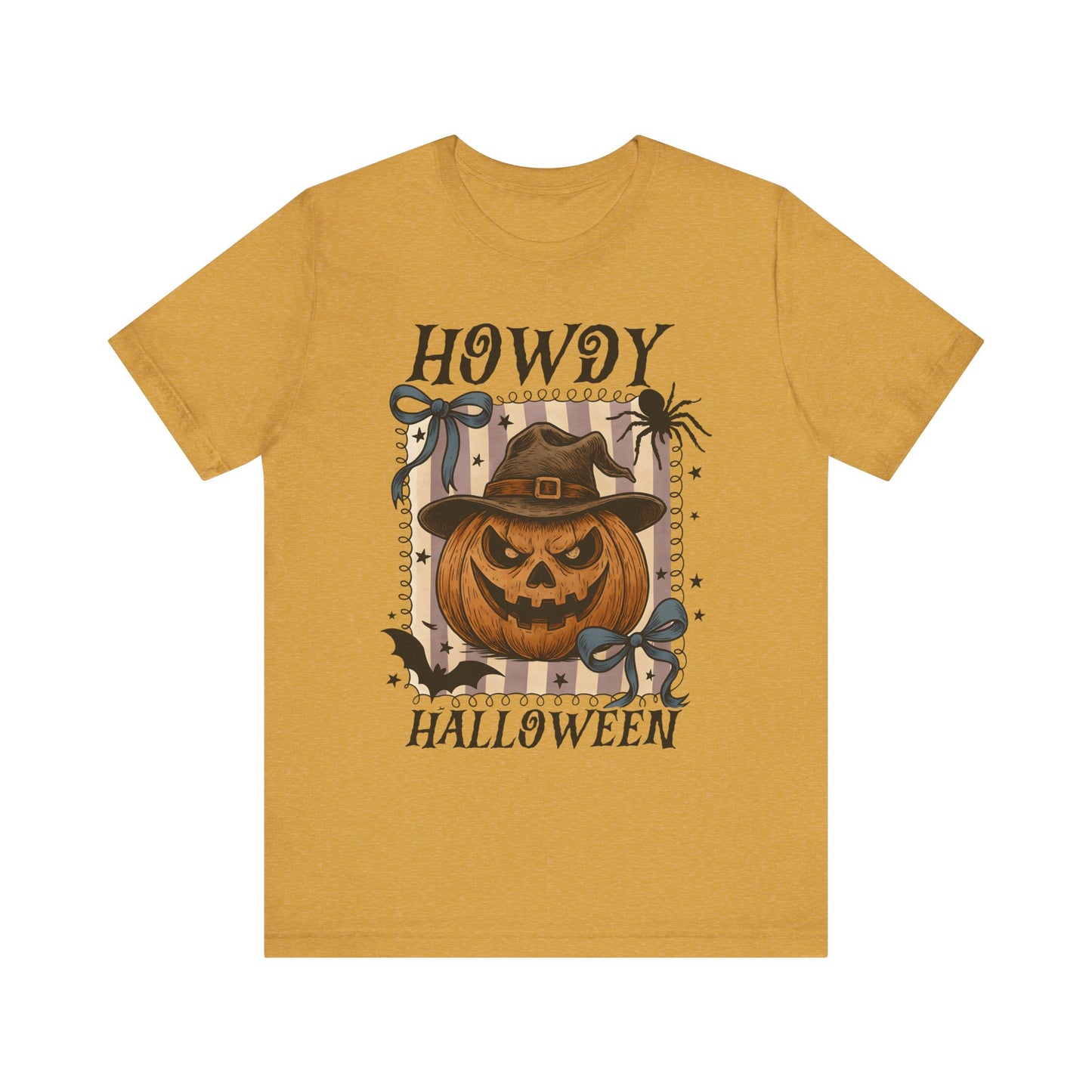 Howdy Halloween Shirt – Cute Coquette Pumpkin Western Fall Tee