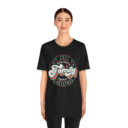 Retro Family Christmas 2025 Shirt – Vintage Matching Holiday Memories Tee