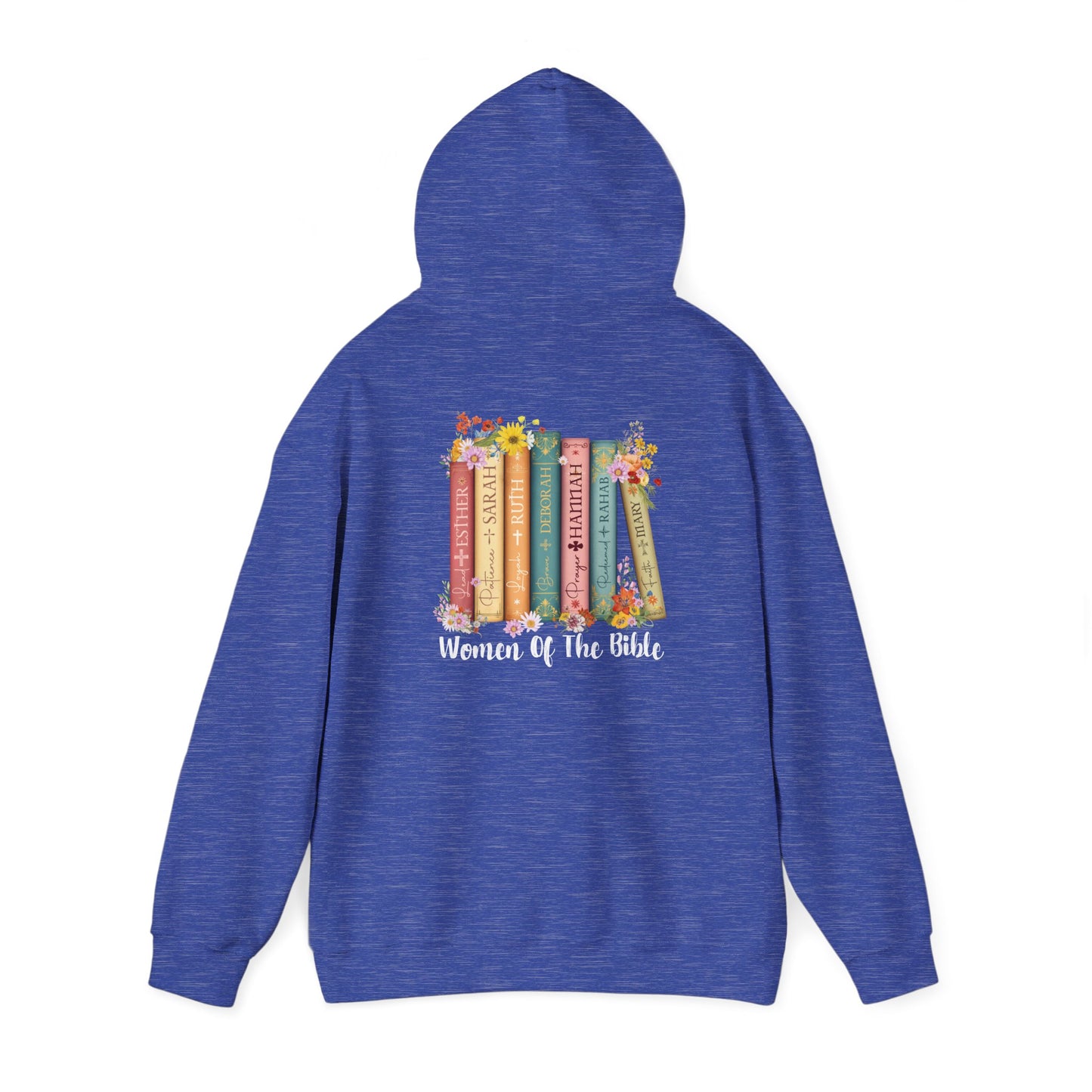 Women of the Bible Hoodie – Christian Floral Scripture Church Book Pullover