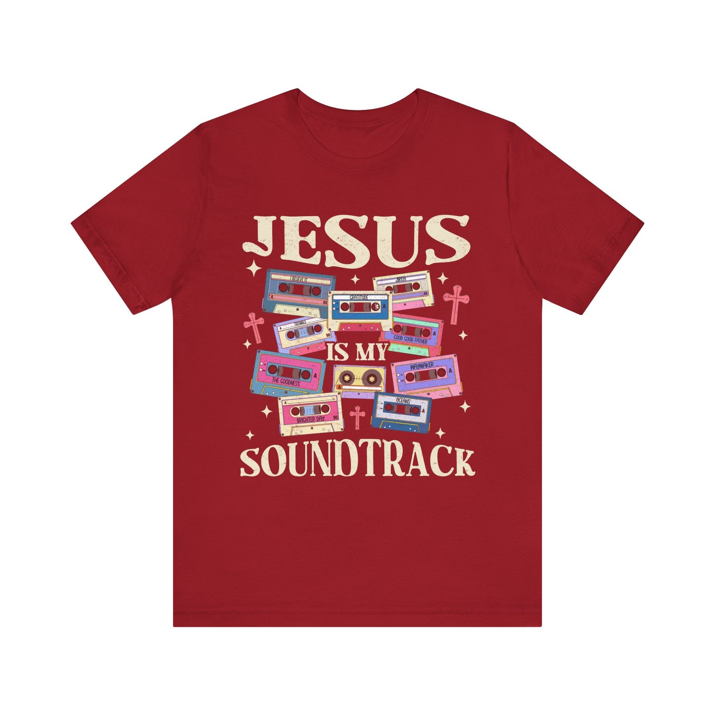 Jesus Is My Soundtrack Shirt – Christian Worship Music Faith Tee for Believers