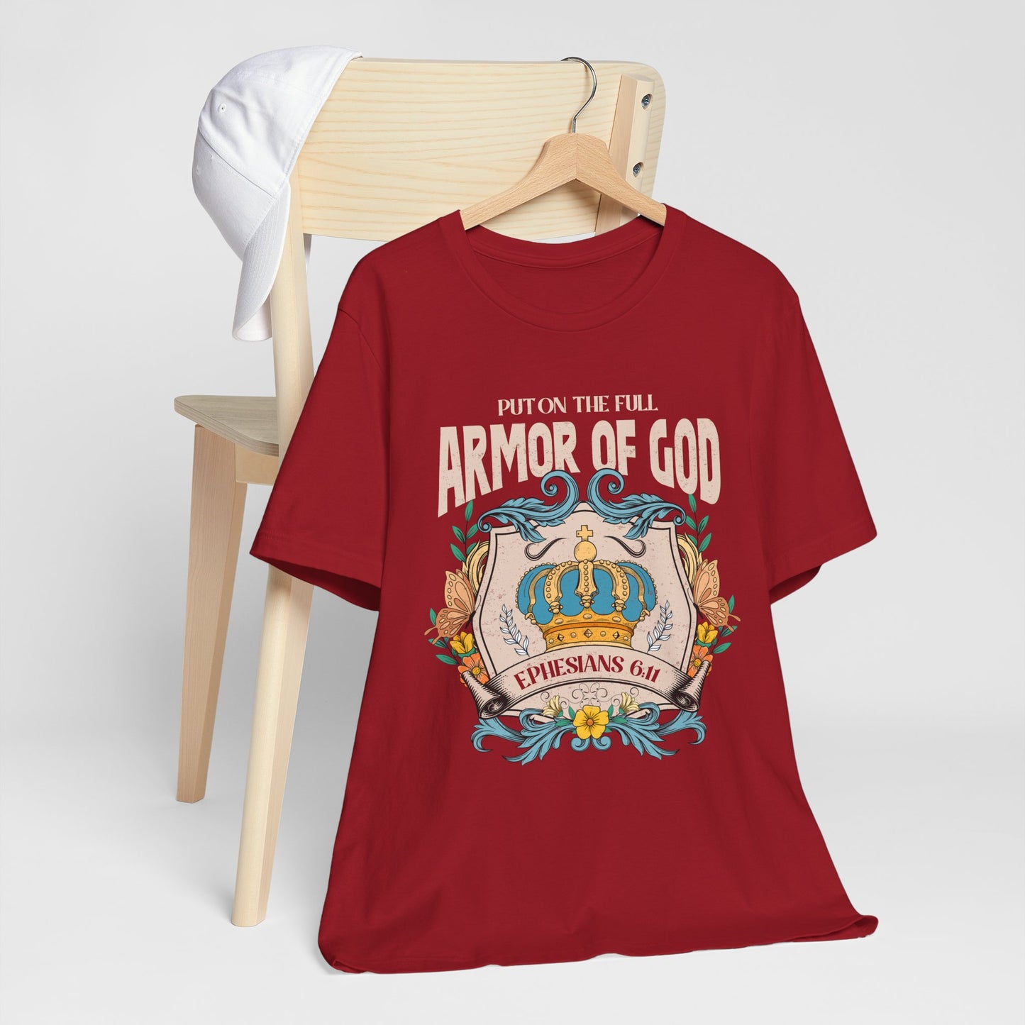 Armor of God Shirt – Christian Ephesians 6:11 Spiritual Warfare Faith Tee