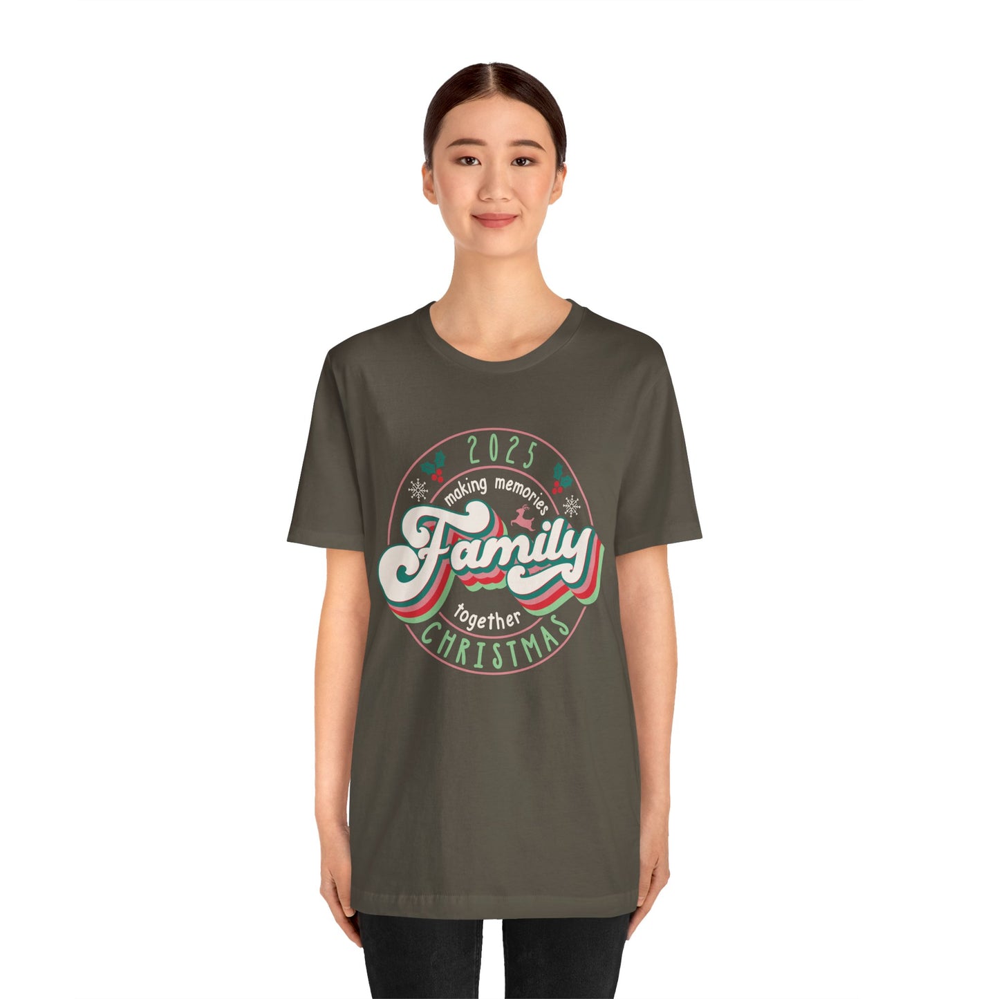 Retro Family Christmas 2025 Shirt – Vintage Matching Holiday Memories Tee