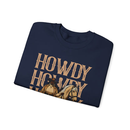 Howdy Black Cowgirl Sweatshirt – Country Western Rodeo Melanin Texas Pullover