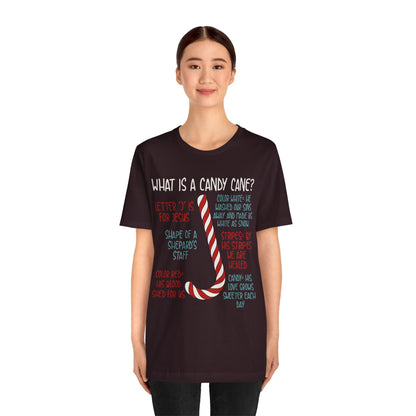 Candy Cane Christmas Christian Shirt – Believe Faith God Holiday Tee