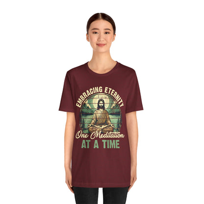 Embracing Eternity Shirt – Christian Yoga Jesus God Faith & Mindfulness Tee