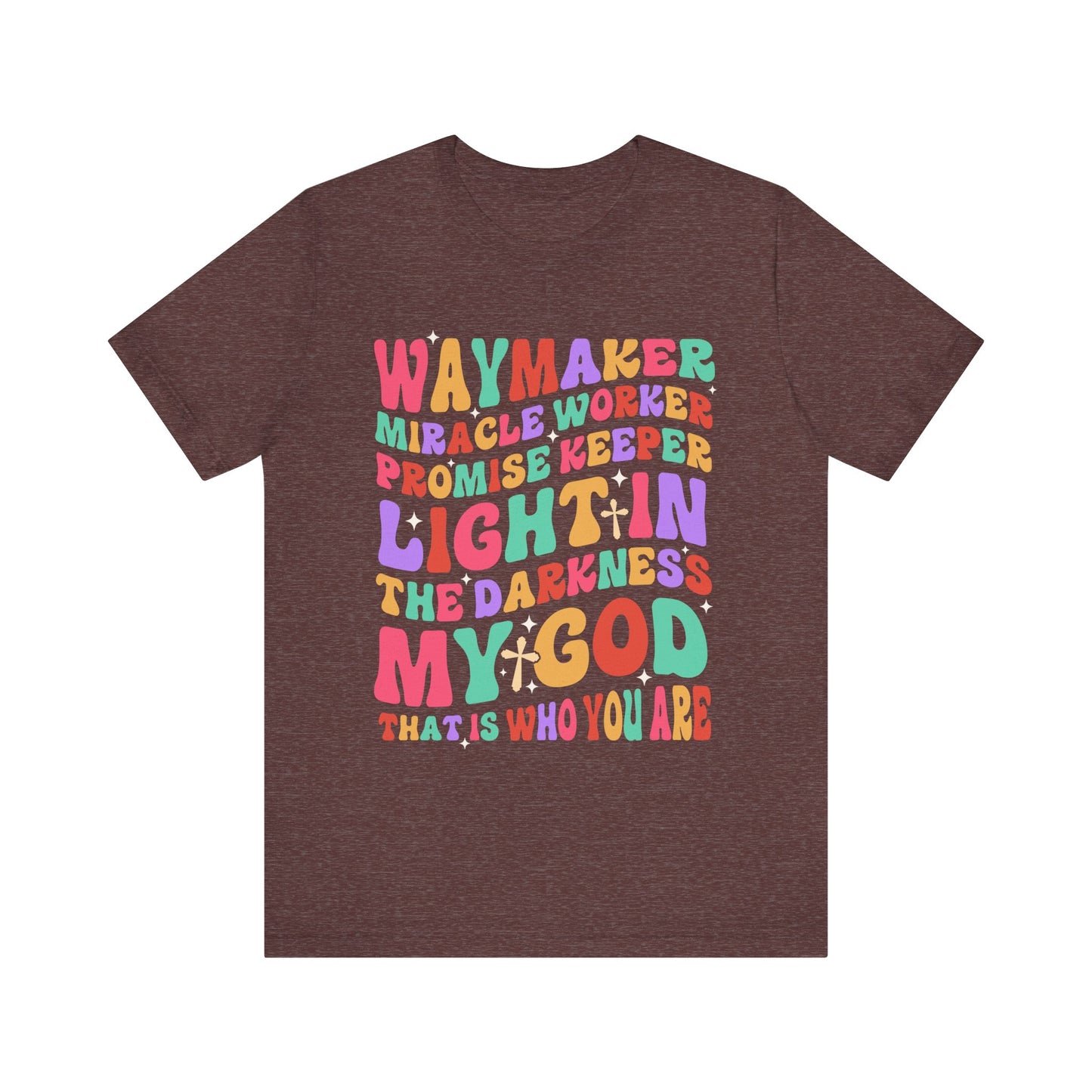 Waymaker Miracle Worker Shirt – Christian Worship My God Faith Tee