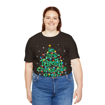 We Are Family Christmas 2025 Shirt – Matching Holiday Tree Lights Reunion Tee