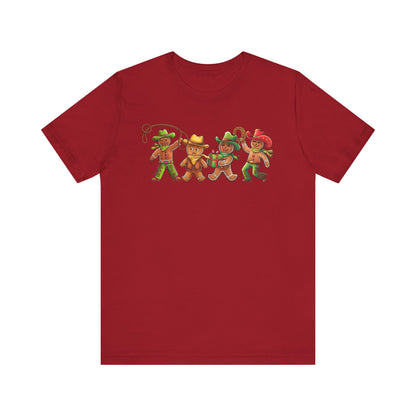 Gingerbread Cowboy Shirt – Funny Western Christmas Cookie Holiday Tee