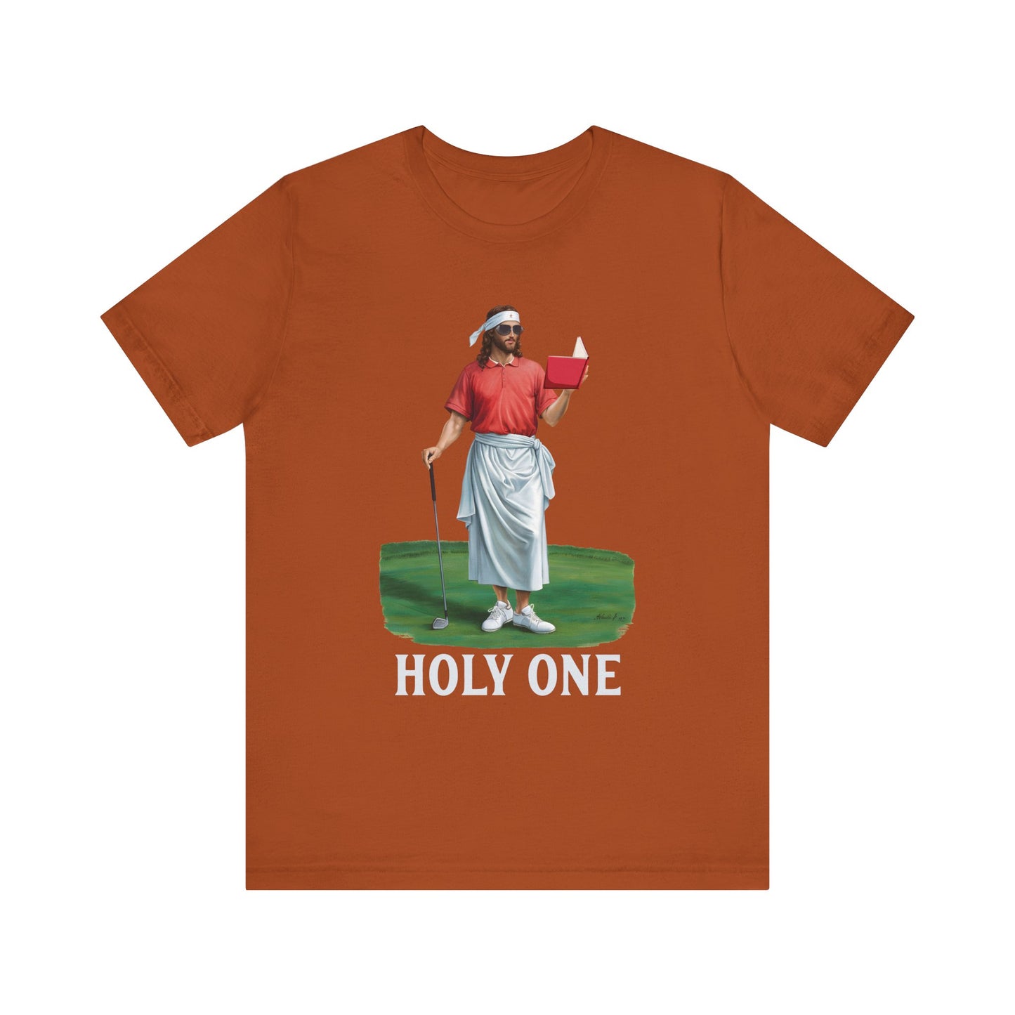 Jesus Golf Holy One Shirt – Funny Christian Faith & Sports Graphic Tee for Golfers