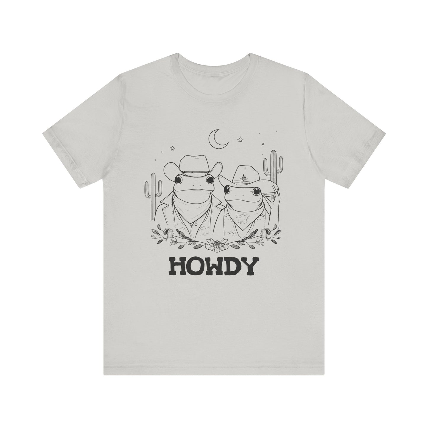 Howdy Frog Toad Couple Shirt – Cowboy Cowgirl Western Rodeo Cactus Tee