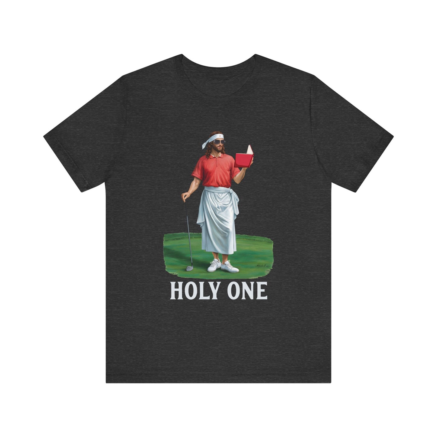 Jesus Golf Holy One Shirt – Funny Christian Faith & Sports Graphic Tee for Golfers