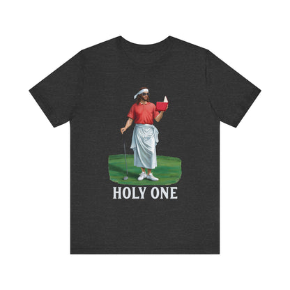 Jesus Golf Holy One Shirt – Funny Christian Faith & Sports Graphic Tee for Golfers