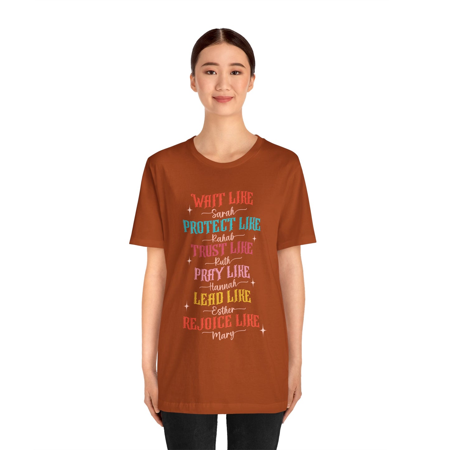 Women of the Bible Shirt – Empowering Christian Faith Scripture Graphic Tee