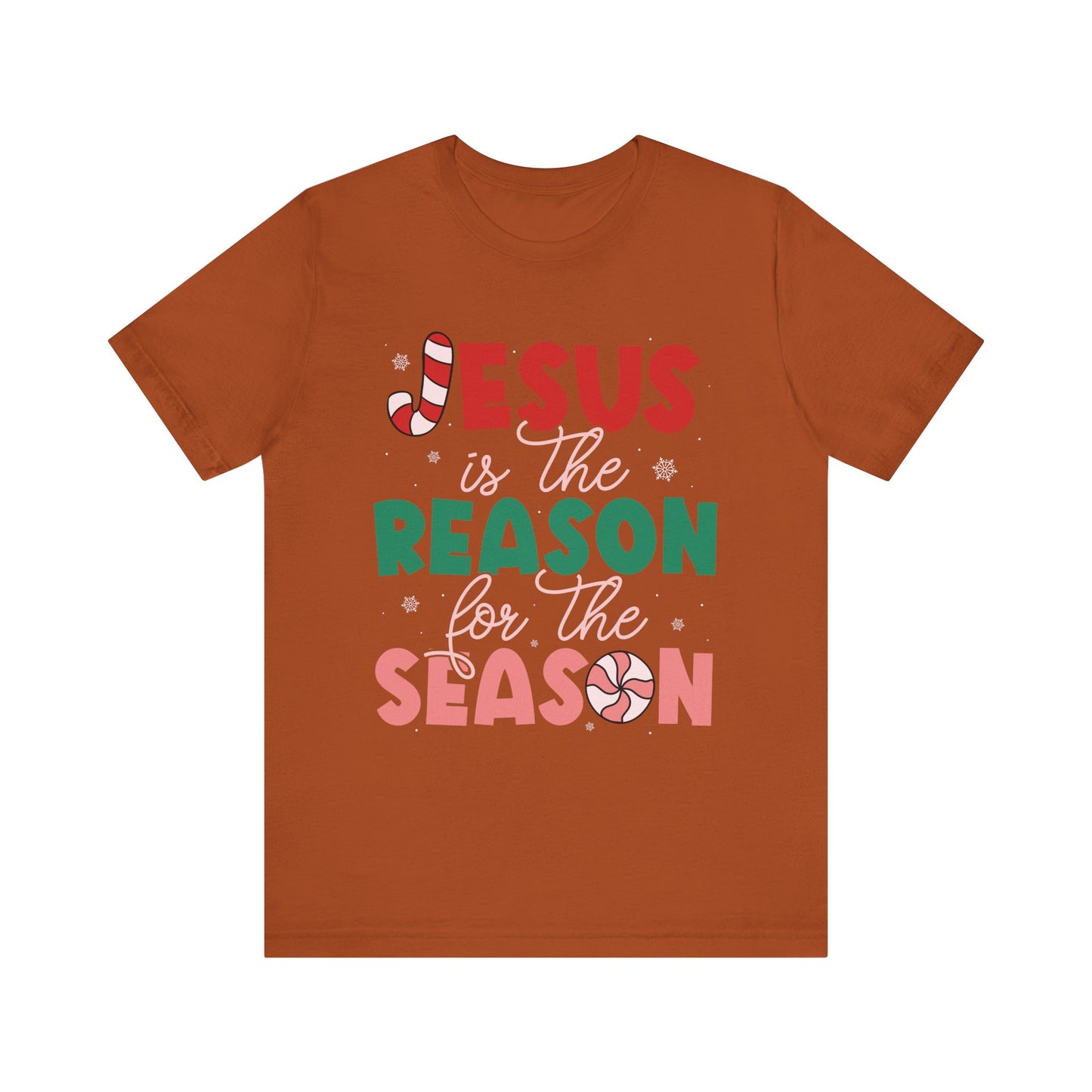 Retro Christmas Jesus Shirt – Christian “Reason for the Season” Faith Holiday Tee