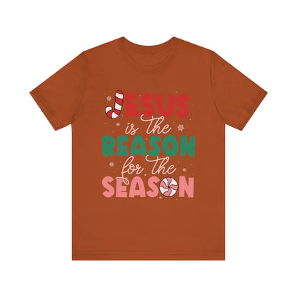 Retro Christmas Jesus Shirt – Christian “Reason for the Season” Faith Holiday Tee