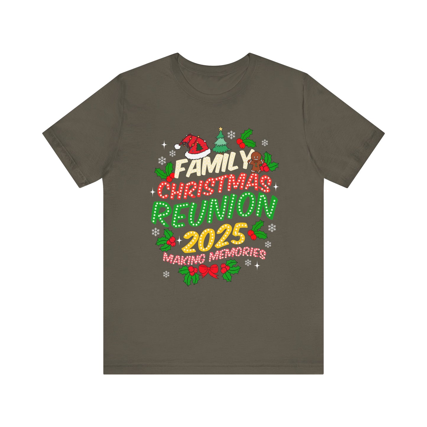 Family Christmas Reunion 2025 Shirt – Matching Holiday Memories Group Tee