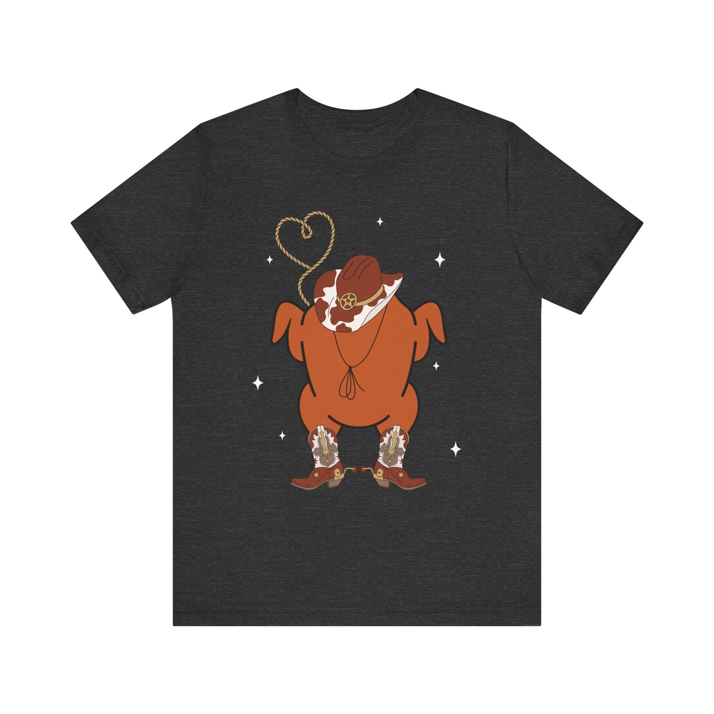 Western Cooked Turkey Shirt – Cowboy Cowgirl Rodeo Thanksgiving Tee