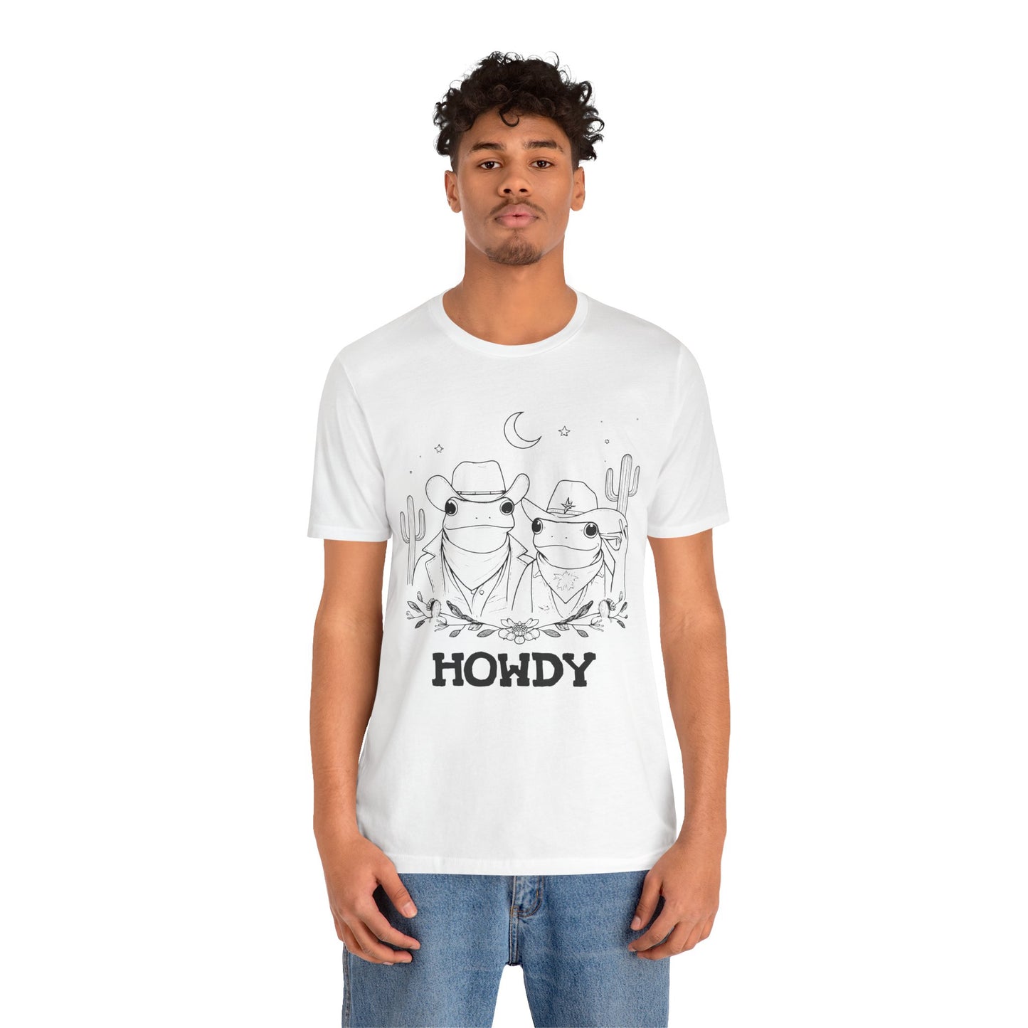 Howdy Frog Toad Couple Shirt – Cowboy Cowgirl Western Rodeo Cactus Tee