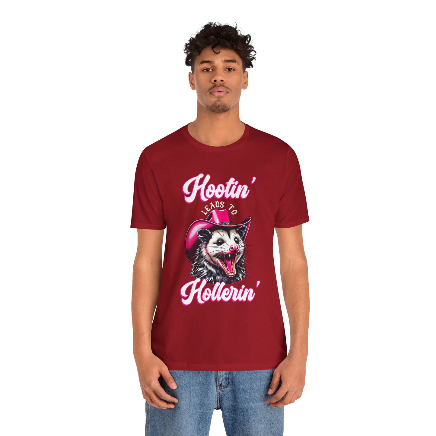 Opossum Hootin’ Hollerin’ 90s Vintage Retro Western T-Shirt