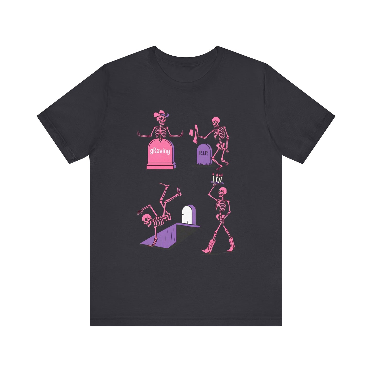 Graving Skeleton Cowgirl Shirt – Funny Western Halloween Rodeo Tee