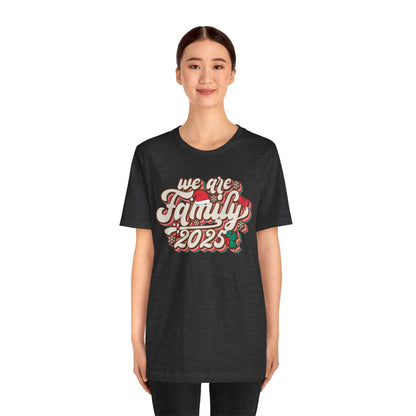 We Are Family Christmas Shirt – Retro Groovy 80s Matching Holiday Tee
