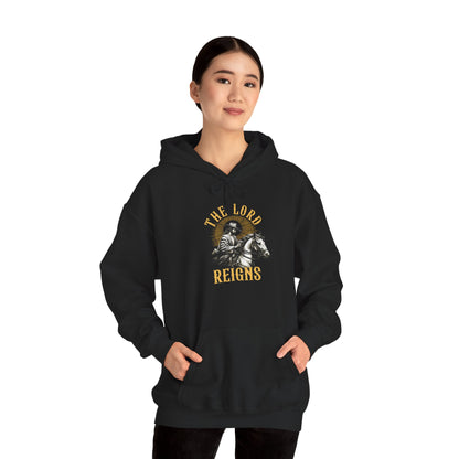 Jesus The Lord Reigns Hoodie – Country Christian Western Rodeo Pullover