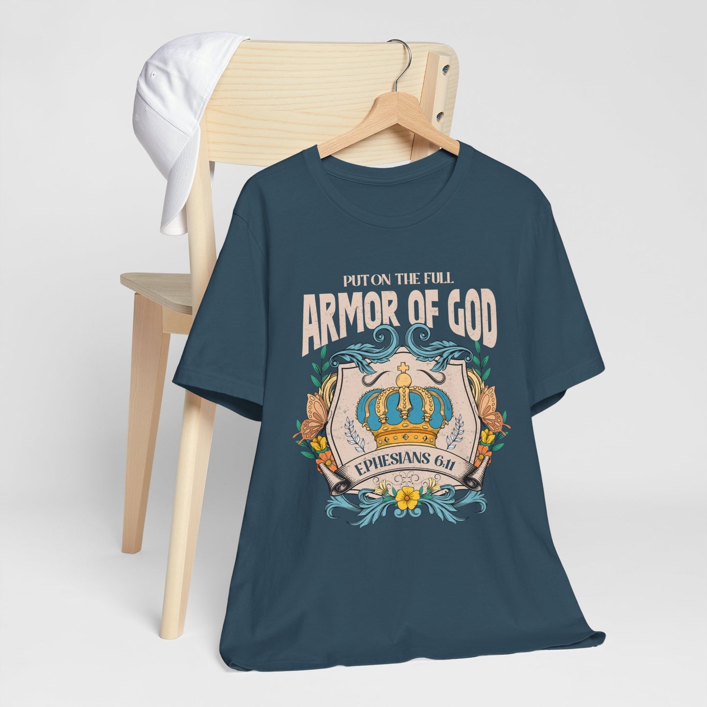 Armor of God Shirt – Christian Ephesians 6:11 Spiritual Warfare Faith Tee