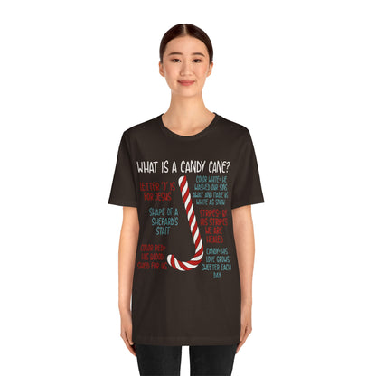 Candy Cane Christmas Christian Shirt – Believe Faith God Holiday Tee