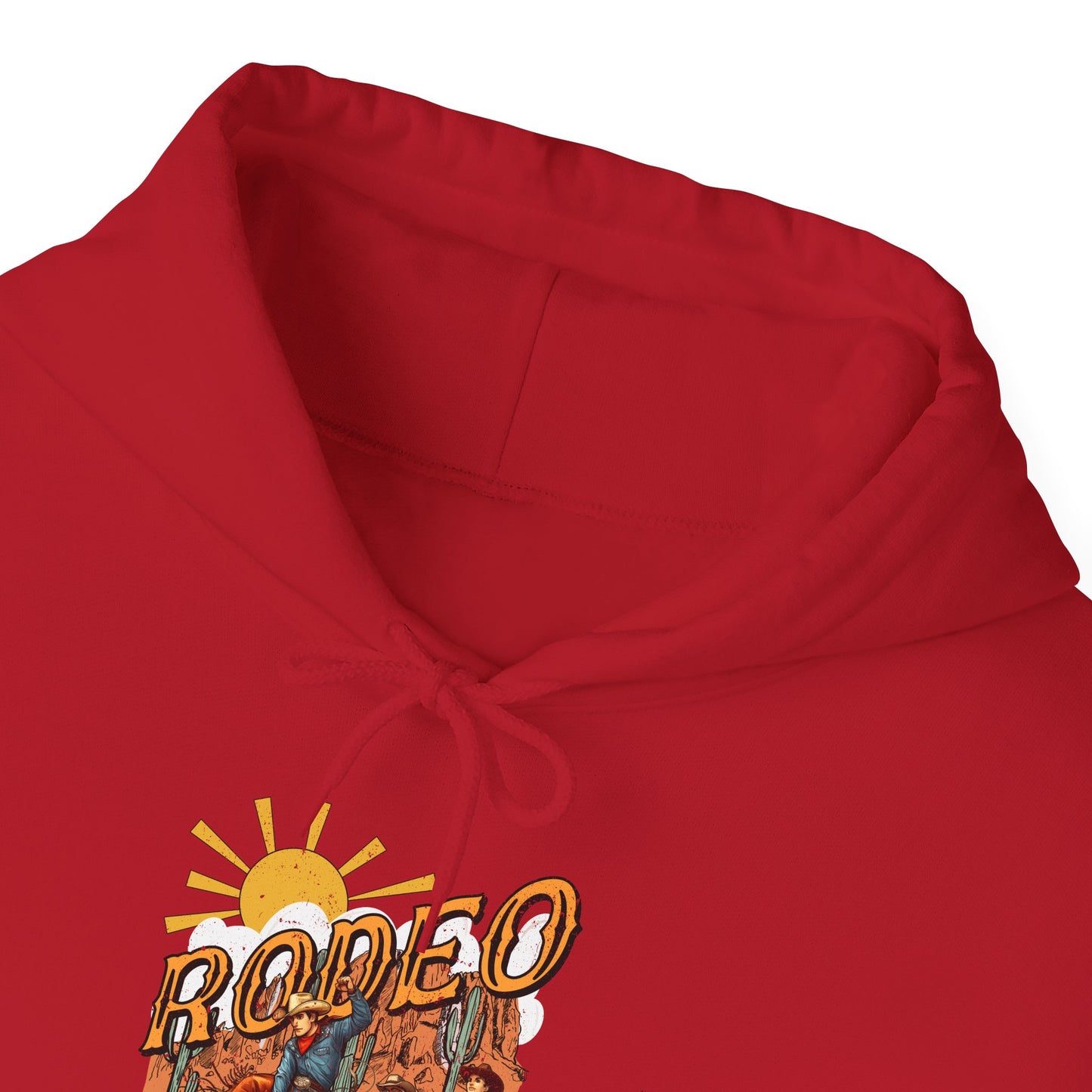 Rodeo Bull Rider Hoodie – Western Howdy Ranch Cowboys Bull Riding Pullover