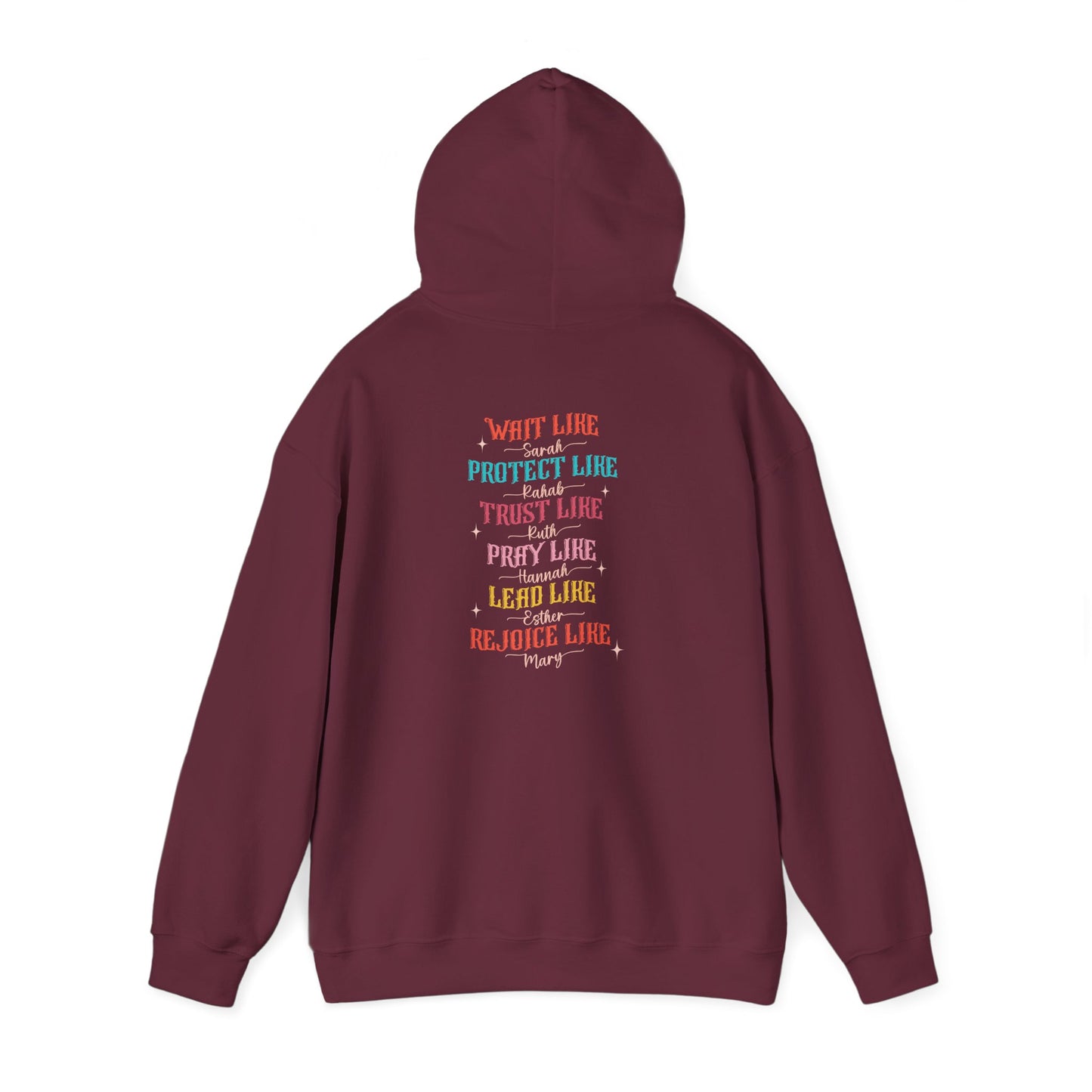 Faith Hoodie – Christian Inspirational Women of the Bible Trendy Pullover