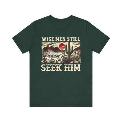 The Wise Men Seek Him Shirt – Desert Faith Western Christian Rodeo Tee