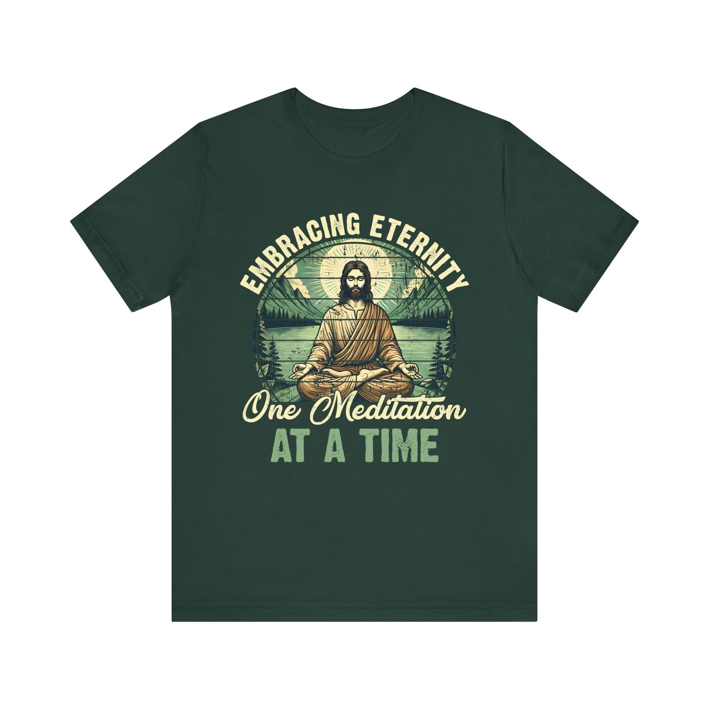 Embracing Eternity Shirt – Christian Yoga Jesus God Faith & Mindfulness Tee