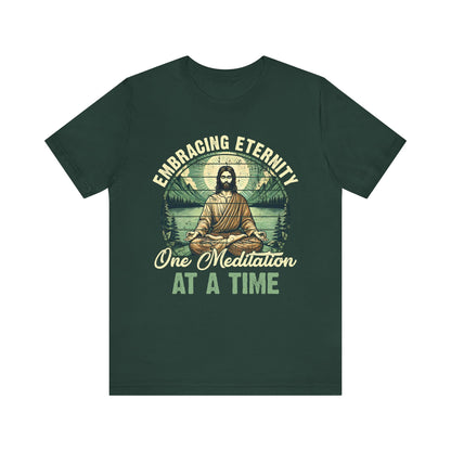 Embracing Eternity Shirt – Christian Yoga Jesus God Faith & Mindfulness Tee