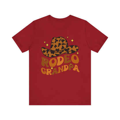 Western Rodeo Grandpa Shirt – Country Cowboy Birthday Matching Family Tee