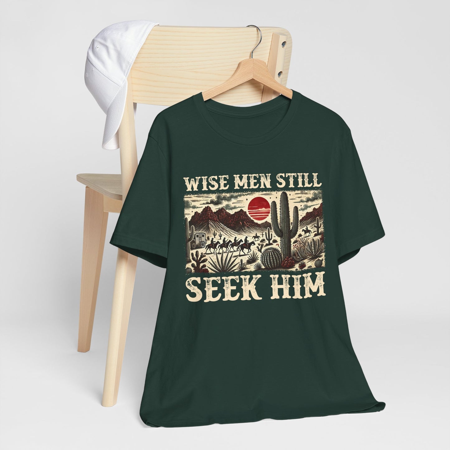 The Wise Men Seek Him Shirt – Desert Faith Western Christian Rodeo Tee