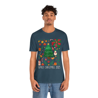 Family Christmas 2025 Shirt – Vintage Boho Holiday Family Group Shirt